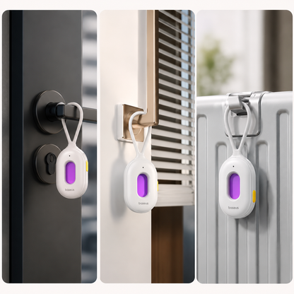 Détecteur de Caméras Cachées & Alarme de Sécurité Portable